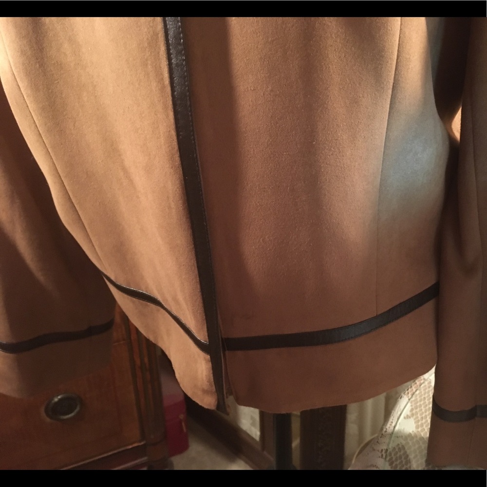 Suede Feel Jacket - Picture 3 of 9